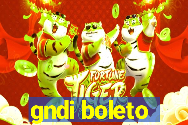 gndi boleto